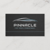 Fleet Vehicle Maintenance QR Code Professional 名刺 (正面)