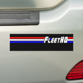 FLEETHQ バンパーステッカー (車上)