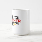 Fleischerの姓 コーヒーマグカップ (中央)