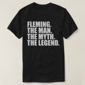 FlemingFlemingファミリー名Fleming姓Flemi Tシャツ (デザイン正面)
