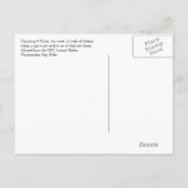 Flemming及びFinley 案内ポストカード (裏面)