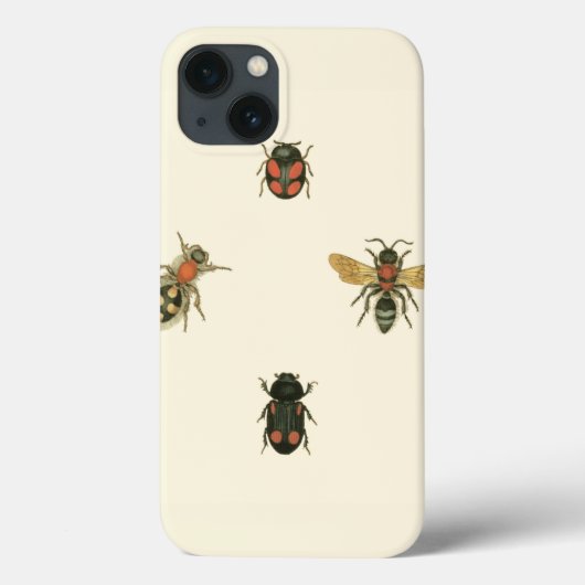 Fles and Beetles by Vision Studio Case-Mate iPhoneケース (裏面)