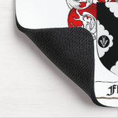 FLETCHERの家紋- FLETCHERの紋章付き外衣 マウスパッド (コーナー)