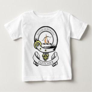 FLETCHERの紋章付き外衣 ベビーTシャツ