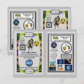 Fleth Presents Flerovium Trading Card ポストカード (正面/裏面)