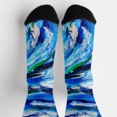 Fleur bleue ソックス (上部)