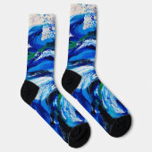 Fleur bleue ソックス (右)