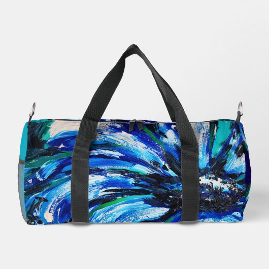 Fleur bleue ダッフルバッグ (裏面)