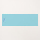 Fleur bleue ヨガマット (裏面(横))