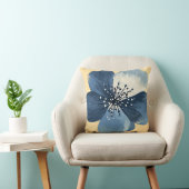 🌸 Fleur Bleue Éthérée クッション (椅子)