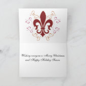 fleur_christmas シーズンカード (内部)