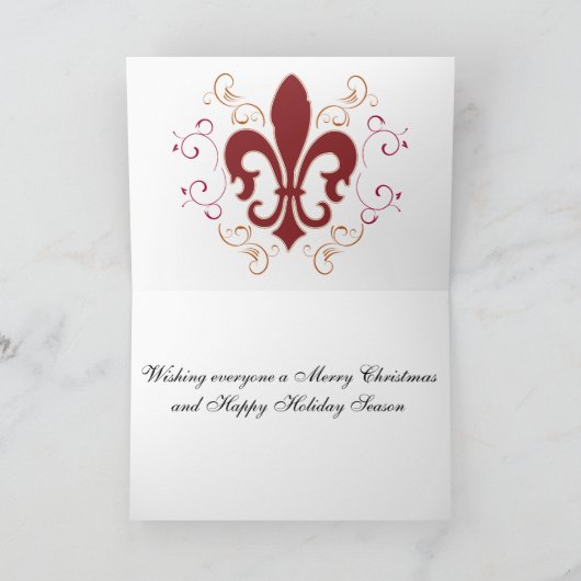 fleur_christmas シーズンカード (内部)