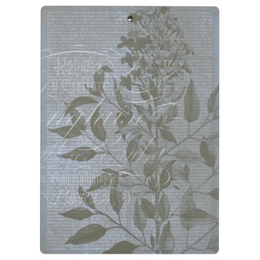 Fleur de Bleu I クリップボード (裏面)