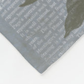 Fleur de Bleu I フリースブランケット (角)