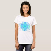 Fleur de Croix Aqua Tシャツ (正面フル)