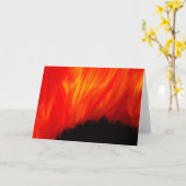 fleur de feu カード (黄色い花)