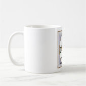 Fleur de Geaux Fish コーヒーマグカップ (左)