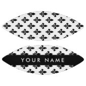 Fleur de Lis, Black on White, Black, Your Name アメリカンフットボール (パネル)