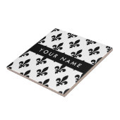 Fleur de Lis, Black on White, Black, Your Name タイル (側面)