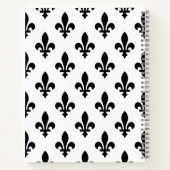 Fleur de Lis, Black on White, Black, Your Name ノートブック (裏面)