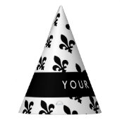 Fleur de Lis, Black on White, Black, Your Name パーティーハット (左)