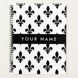 Fleur de Lis, Black on White, Black, Your Name プランナー手帳