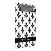Fleur de Lis, Black on White, Black, Your Name ミニクリップボード (アングル)