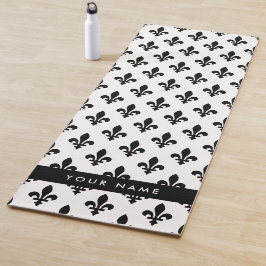 Fleur de Lis, Black on White, Black, Your Name ヨガマット