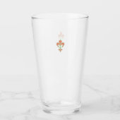 Fleur de lis – Lilie – Lily – Schwertlilie タンブラーグラス (正面)