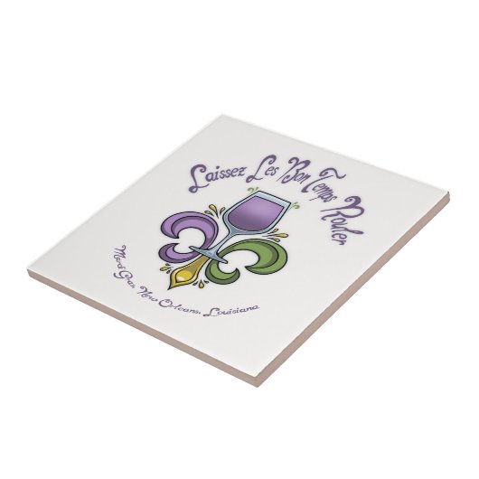 Fleur de Lush タイル (側面)