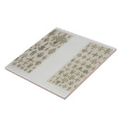 Fleur de Lysはあらゆる年齢とすべてのaから設計します タイル (側面)