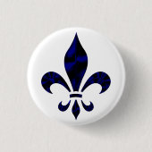 Fleur De Lys Button 缶バッジ (正面)