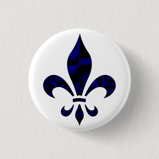 Fleur De Lys Button 缶バッジ (正面)