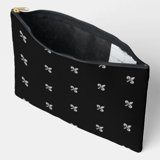 Fleur de Lys Large Accessory Pouch アクセサリーポーチ (見開き)