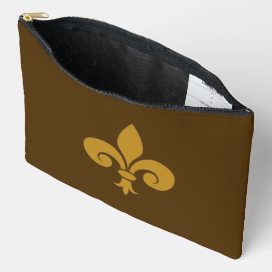 Fleur de Lys Large Accessory Pouch アクセサリーポーチ (見開き)