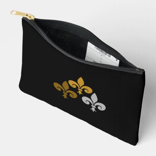 Fleur de Lys Large Accessory Pouch アクセサリーポーチ (見開き)