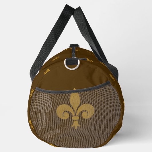 Fleur de Lys Large Duffle Bag ダッフルバッグ (右)