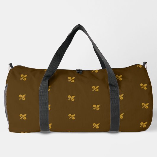 Fleur de Lys Large Duffle Bag ダッフルバッグ (裏面)