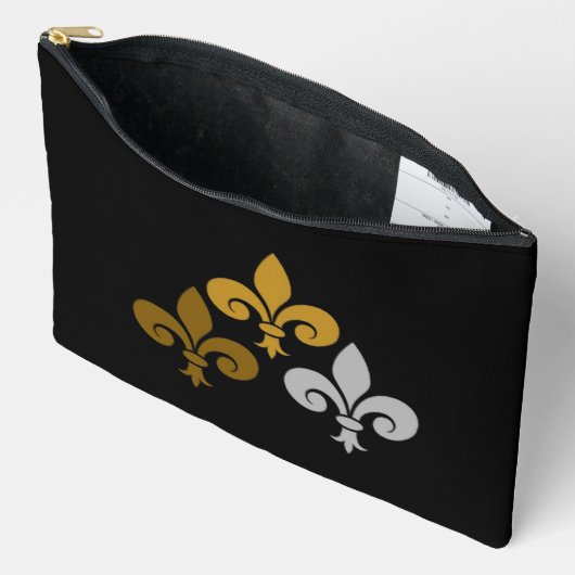 Fleur de Lys Small Accessory Pouch アクセサリーポーチ (見開き)
