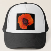 fleur de pavot après la pluie キャップ (正面)