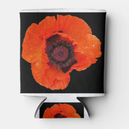 fleur de pavot après la pluie 缶クーラー