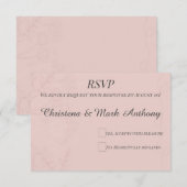 Fleur de Satin  出欠カード (正面/裏面)