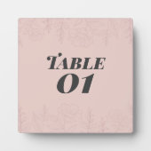 Fleur de Satin Table  フォトプラーク (正面)