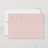 Fleur de Satin Thank You Card サンキューカード (裏面)