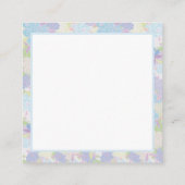 fleur de vie, スクエア名刺 (裏面)