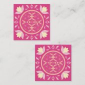 fleur de vie スクエア名刺 (正面/裏面)
