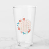 fleur de vie タンブラーグラス (正面)