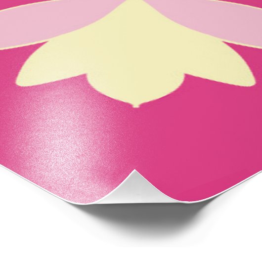 fleur de vie rose フォトプリント            (角)