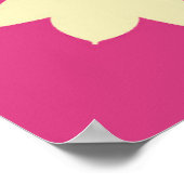 fleur de vie rose ポスター (角)