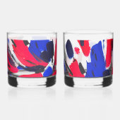 Fleur éclatée ウイスキーグラス (左)